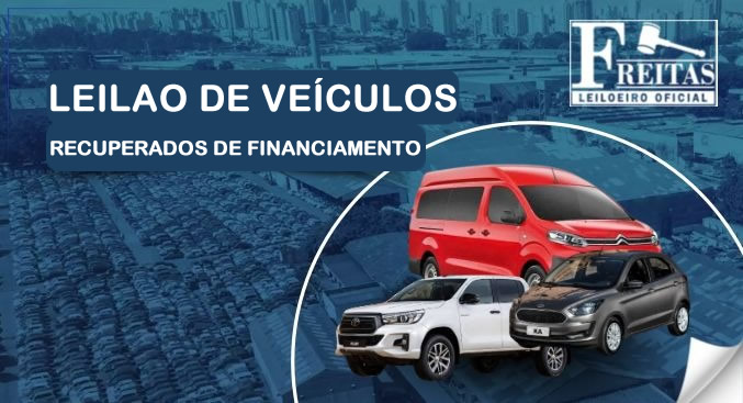 <center><big>LEILÃO DE VEICULOS</big></center><BR> Data: 17/06<br> Encerramento a partir das 10:00